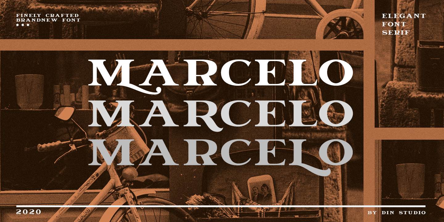 Marcelo Regular Font preview